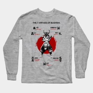 The Seven Virtues of Bushido Long Sleeve T-Shirt